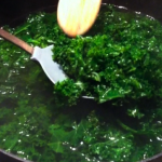 Boiling Kale