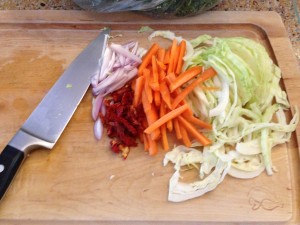 Chopped Stir Fry Vegetables