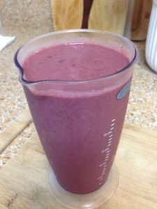 Power Smoothie with Beets, Chia, and Ginger