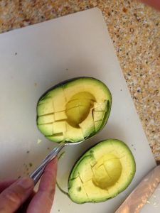 Avocado - Scoop Cubes Out